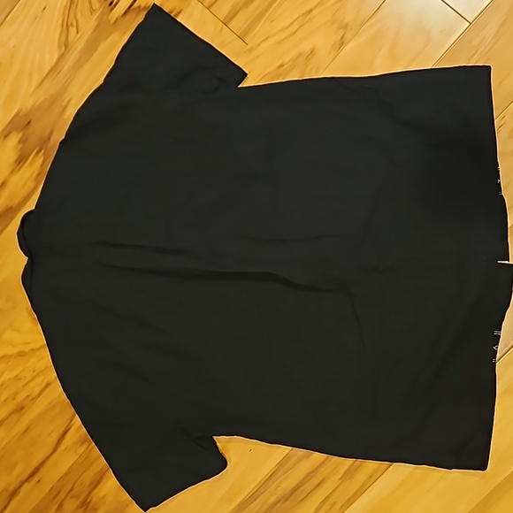 NWOT mens casual button-down black  XL - Picture 2 of 4